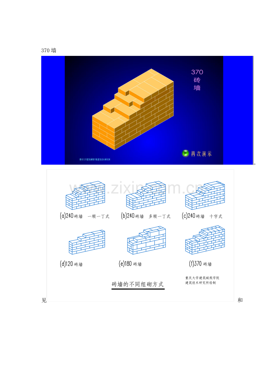 各种砖墙的砌法(120,180,240,370,490).doc_第2页