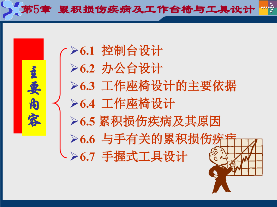 第5章 累积损伤疾病及工作台椅与工具设计.ppt_第1页