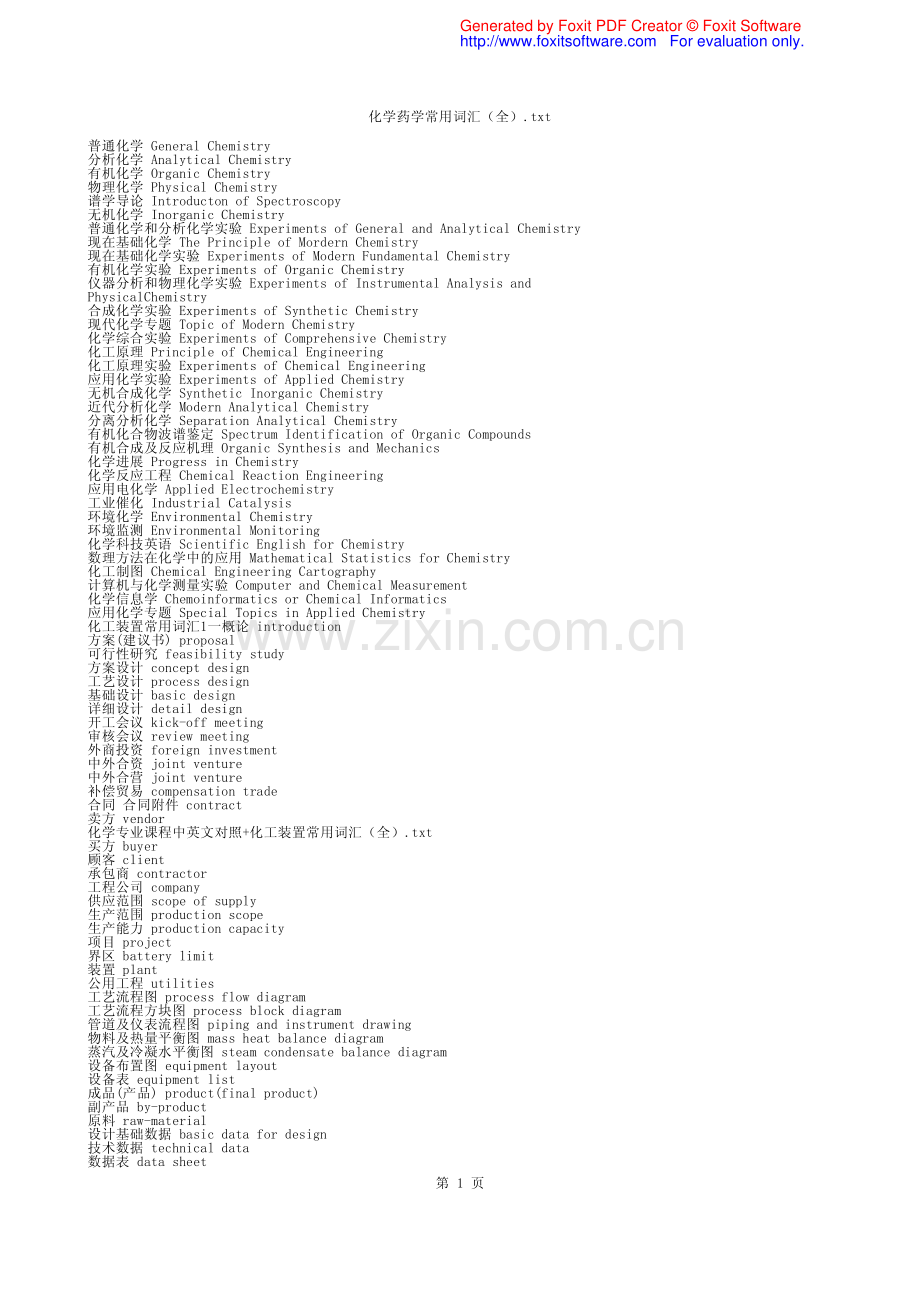 化学药学常用词汇(全).pdf_第1页