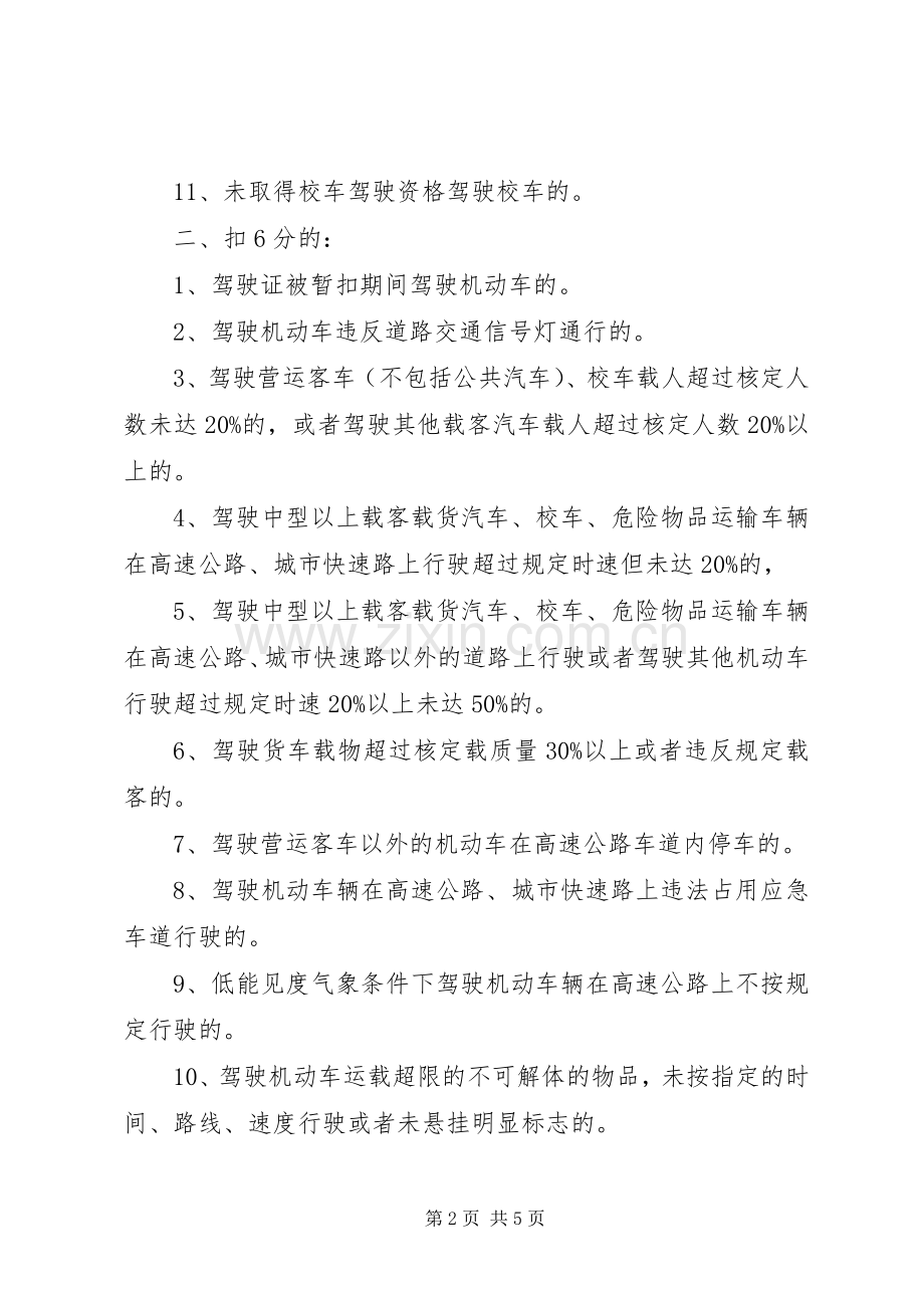 驾驶证扣分学习体会心得.docx_第2页