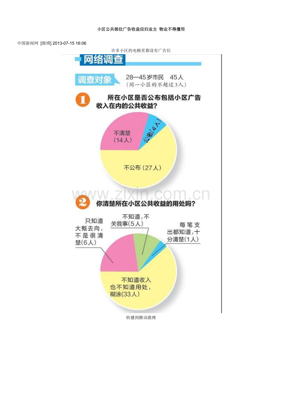 小区公共部位广告收益应归业主 物业不得擅用.docx_第1页