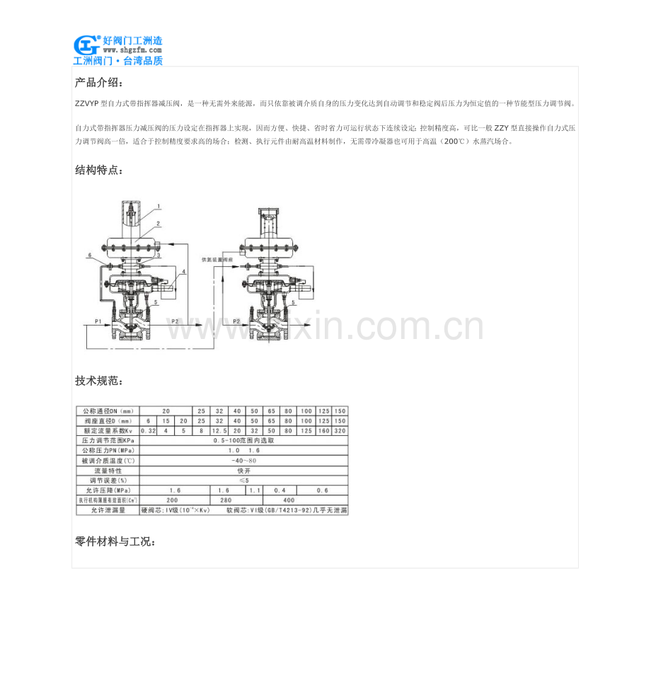 自力式带指挥器减压阀-ZZVYP自力式带指挥器减压阀.doc_第2页