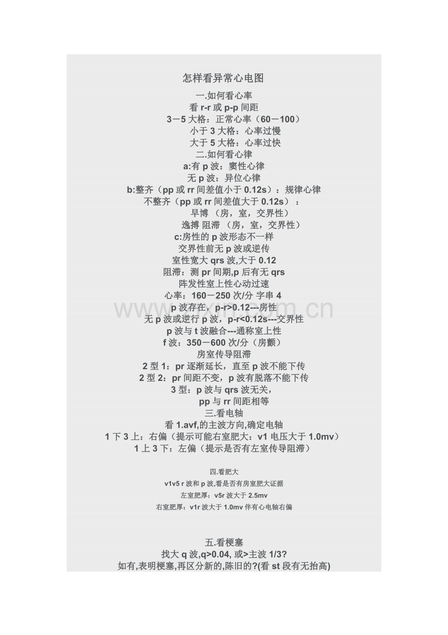 怎样看异常心电图.doc_第1页