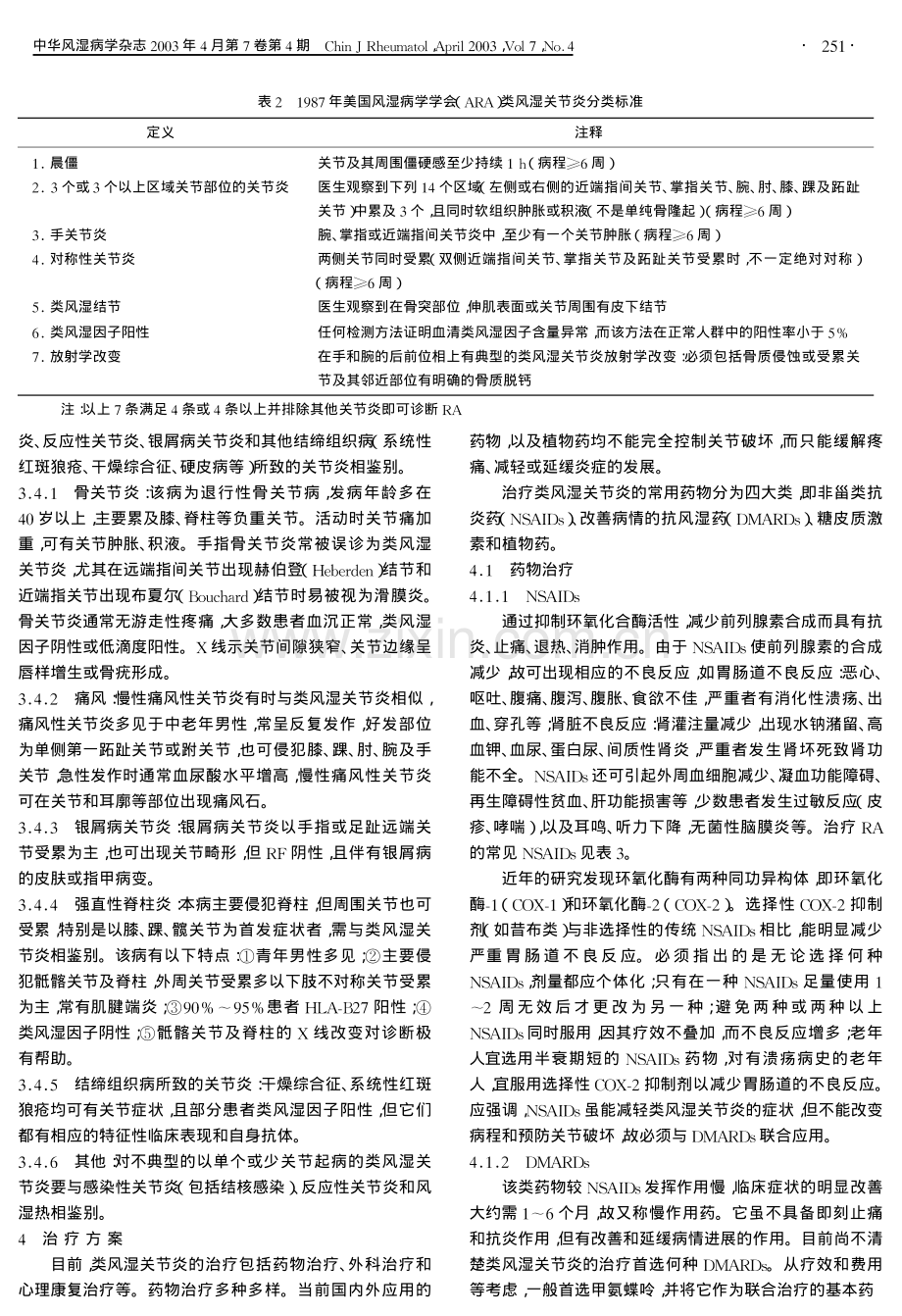 类风湿关节炎诊治指南草案.pdf_第2页