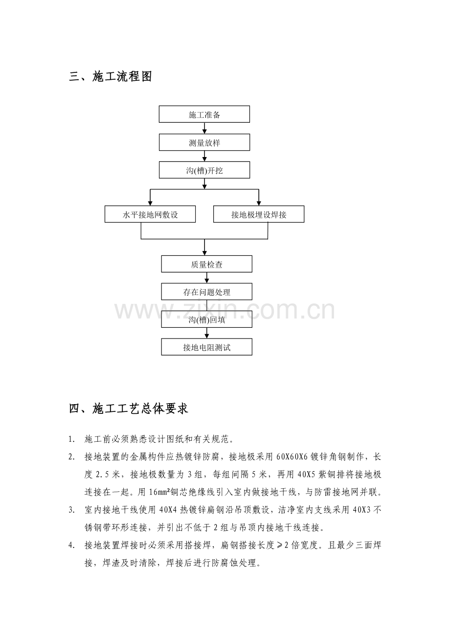 防静电接地施工方案.doc_第2页