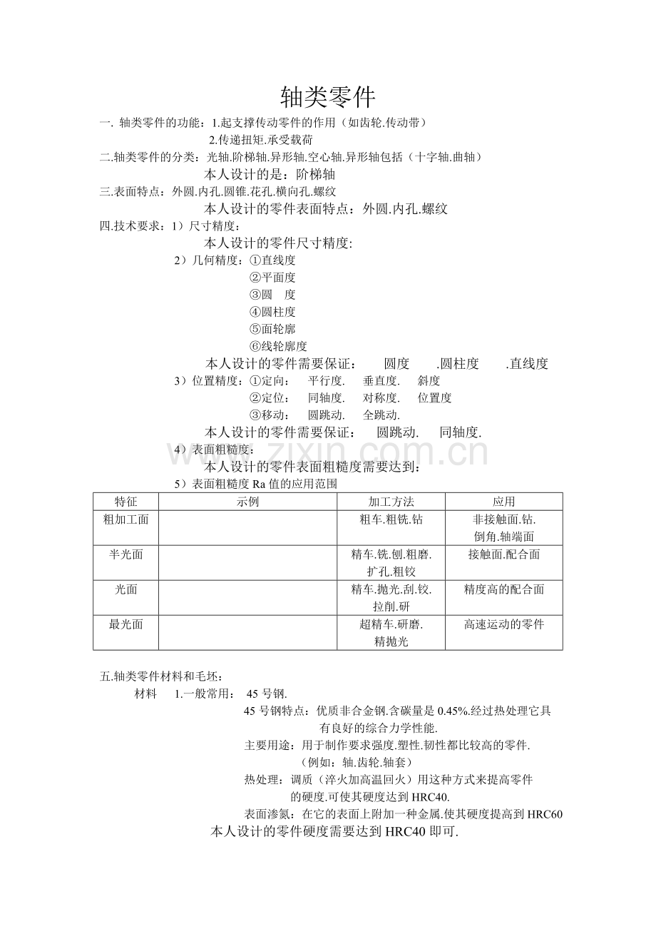 _阶梯轴零件设计.doc_第1页
