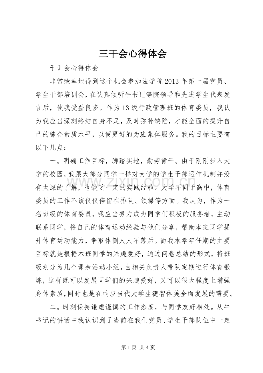 三干会体会心得.docx_第1页