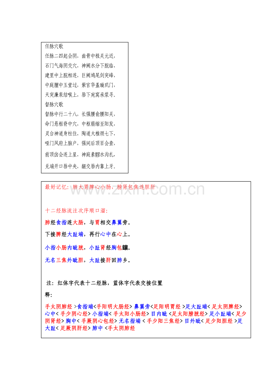 十二经脉歌诀(易记).doc_第2页