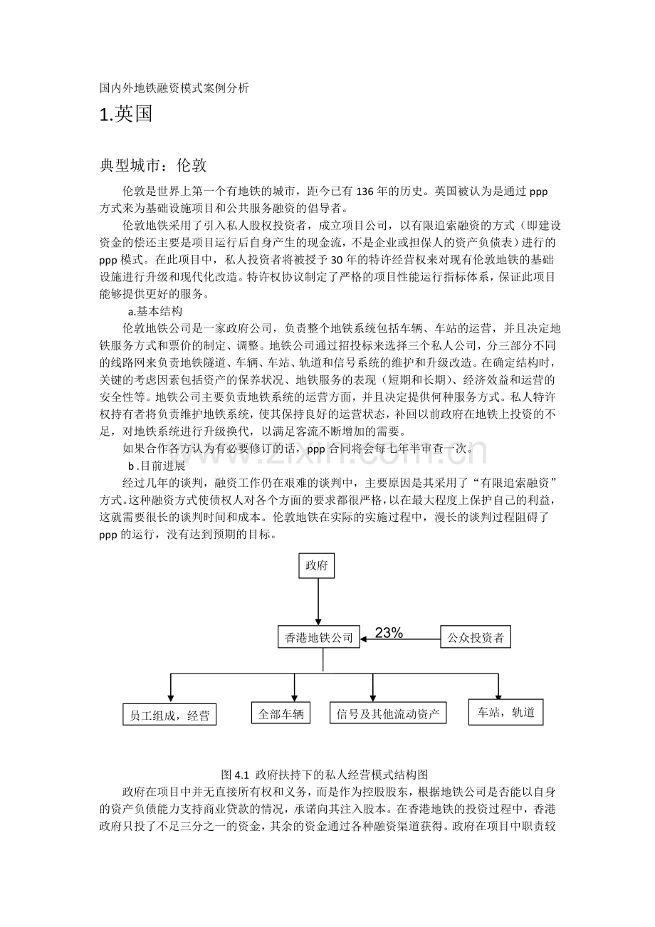 国内外地铁融资模式案例分析.docx_第1页