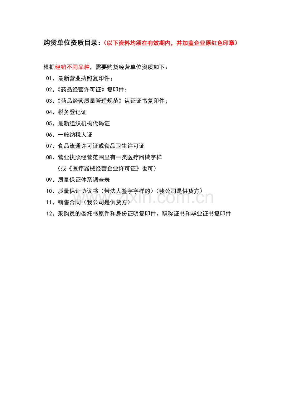 新版药品GSP审核首营资料目录.doc_第2页