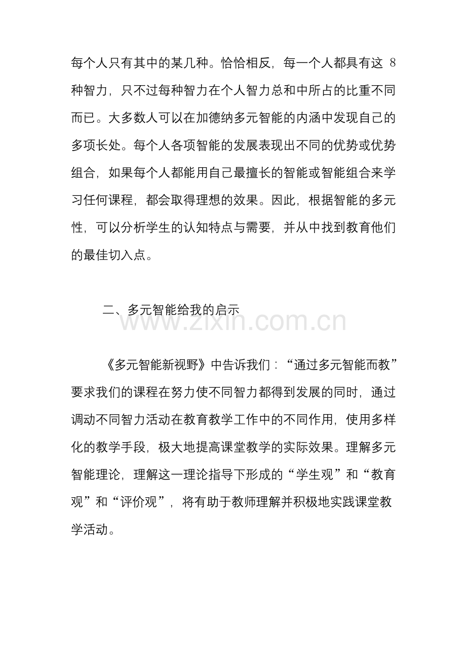 《多元智能新视野》读后感.docx_第2页