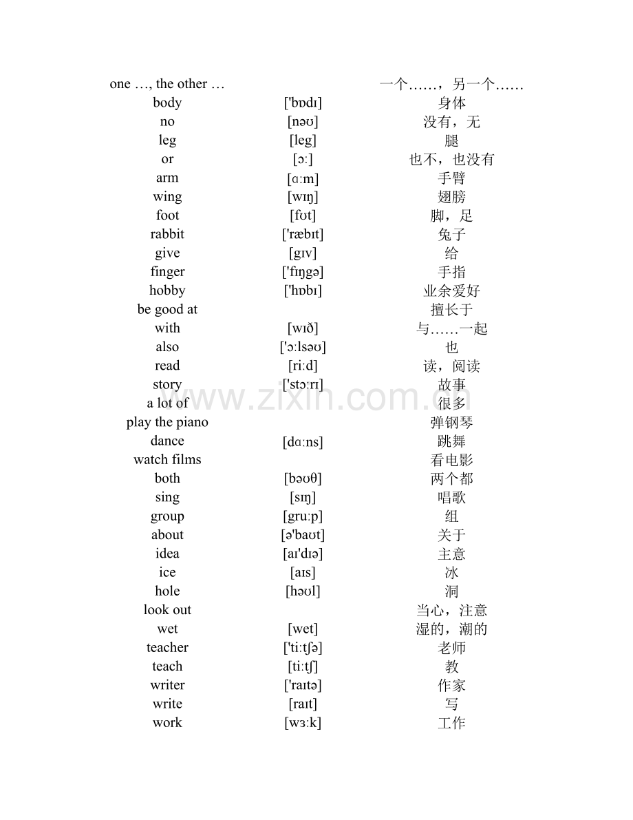 英语苏教版小学5年级上单词表(含音标).docx_第2页