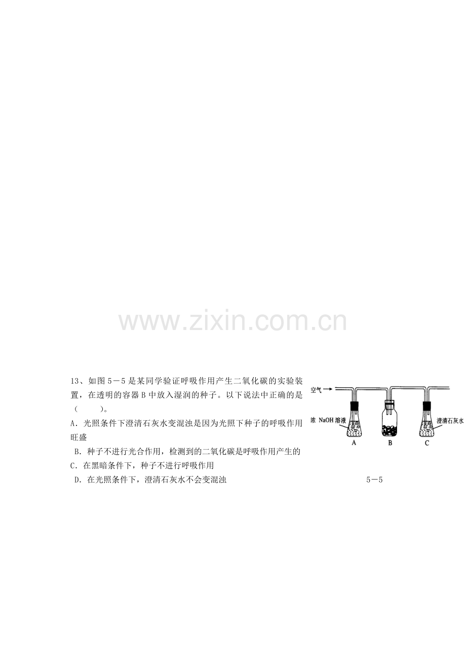 细胞呼吸典型例题及答案.doc_第2页