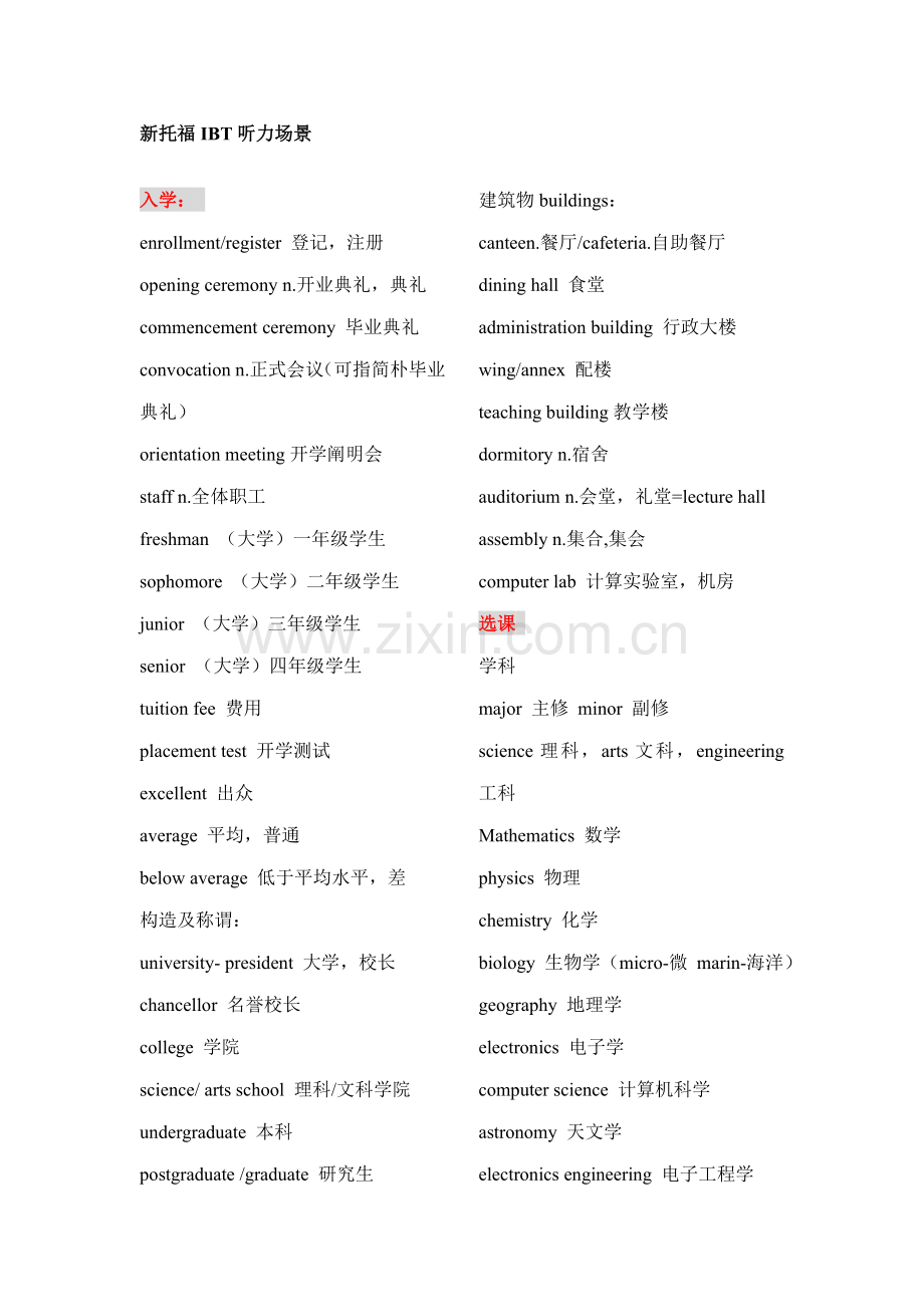 2021年托福听力词汇.doc_第1页