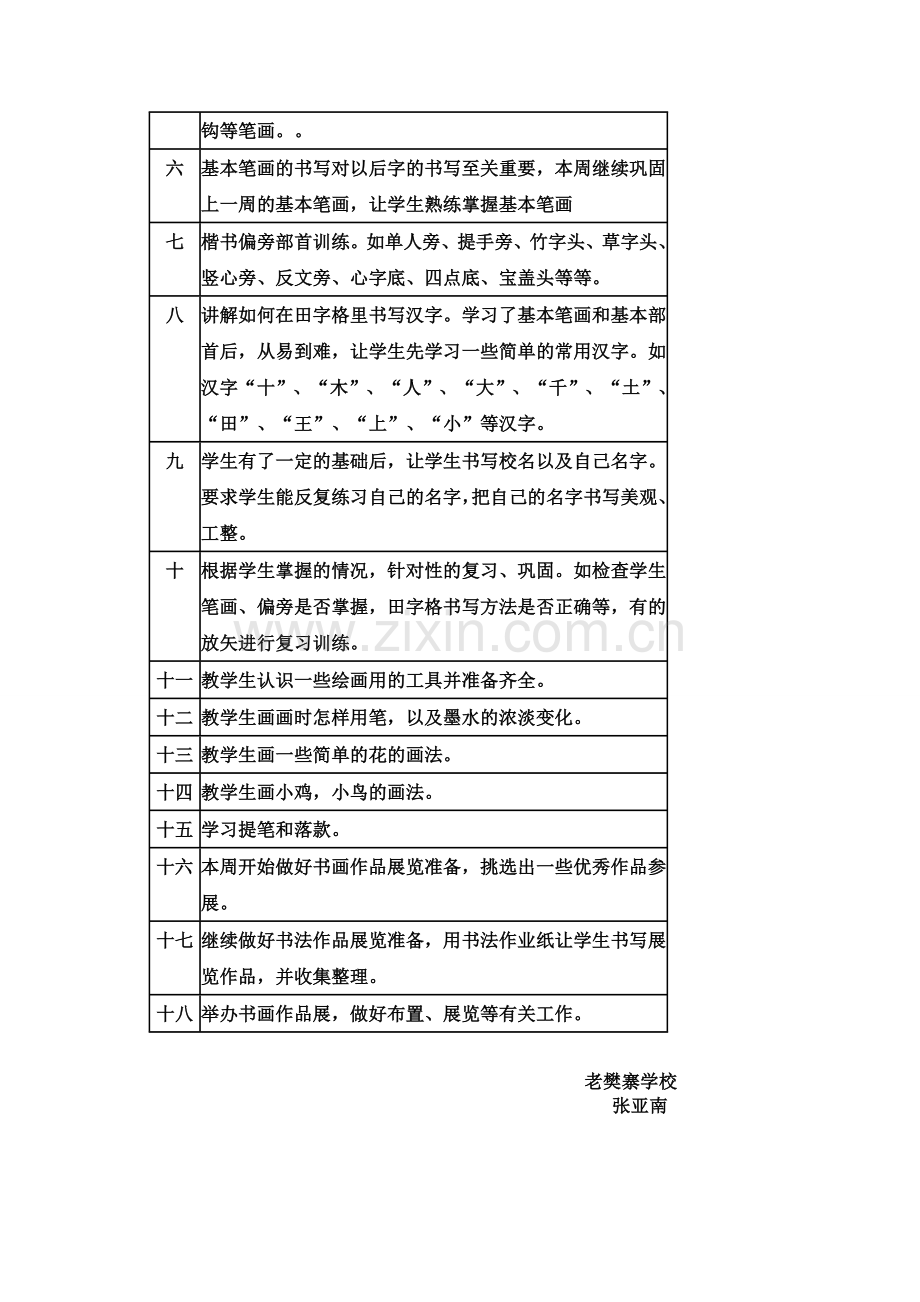 书画社团老樊寨学校.doc_第2页