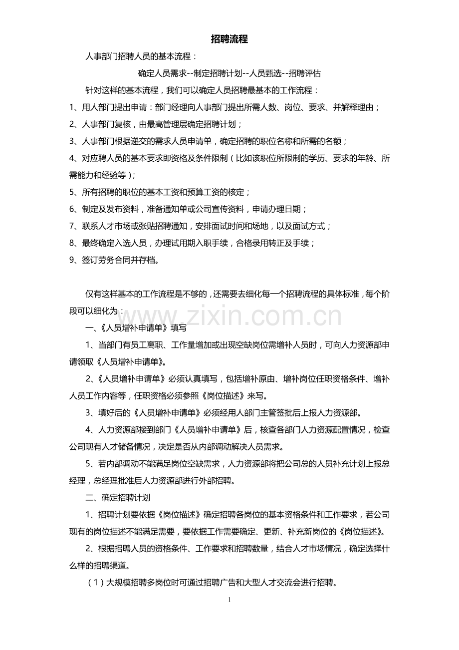 招聘流程.doc_第1页