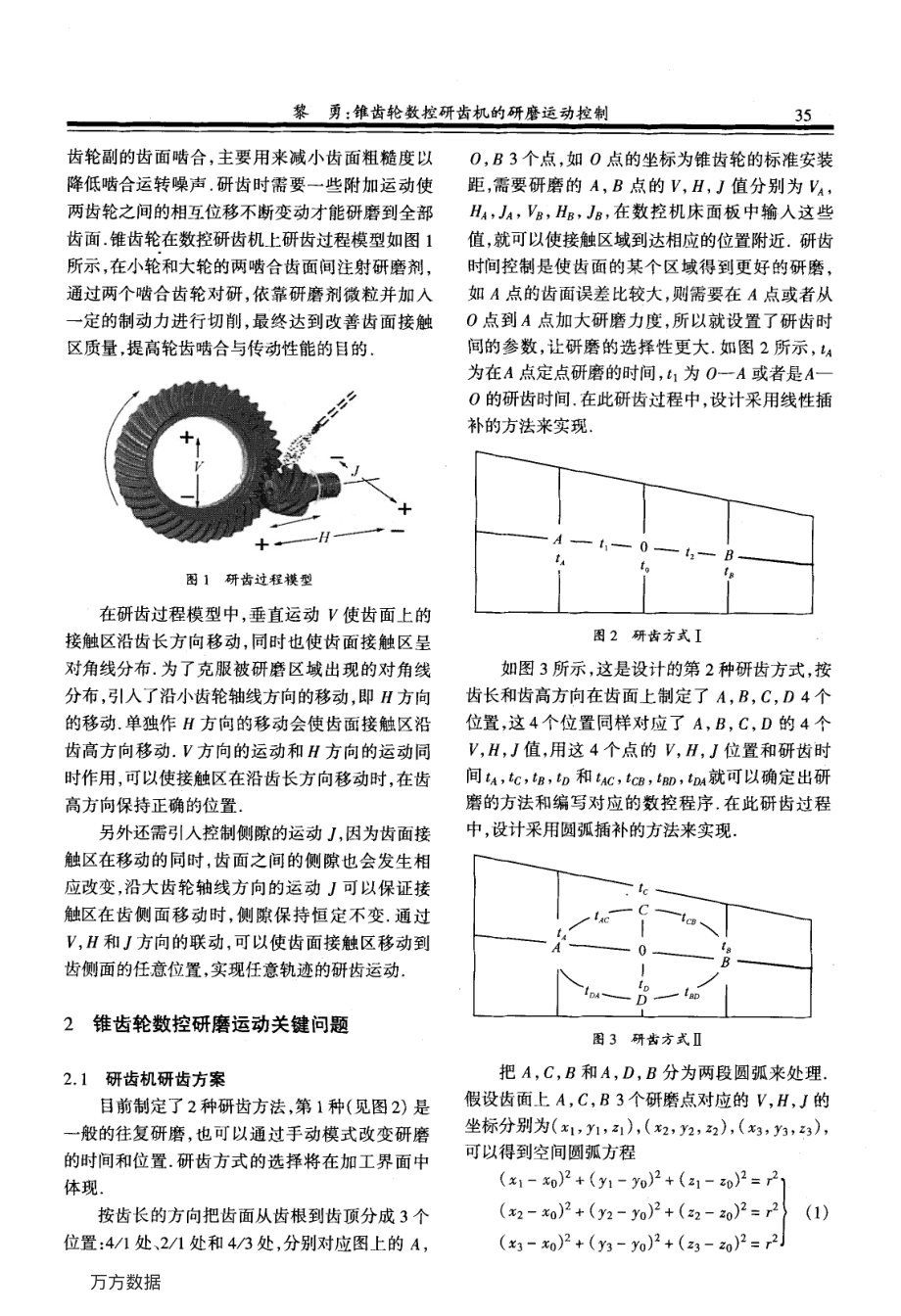 锥齿轮数控研齿机的研磨运动控制.pdf_第2页