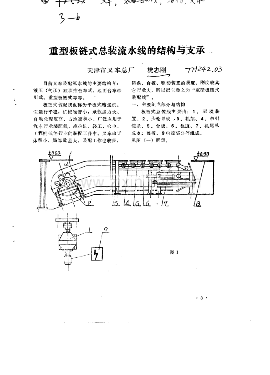 重型板链式总装流水线的结构与支承.pdf_第1页