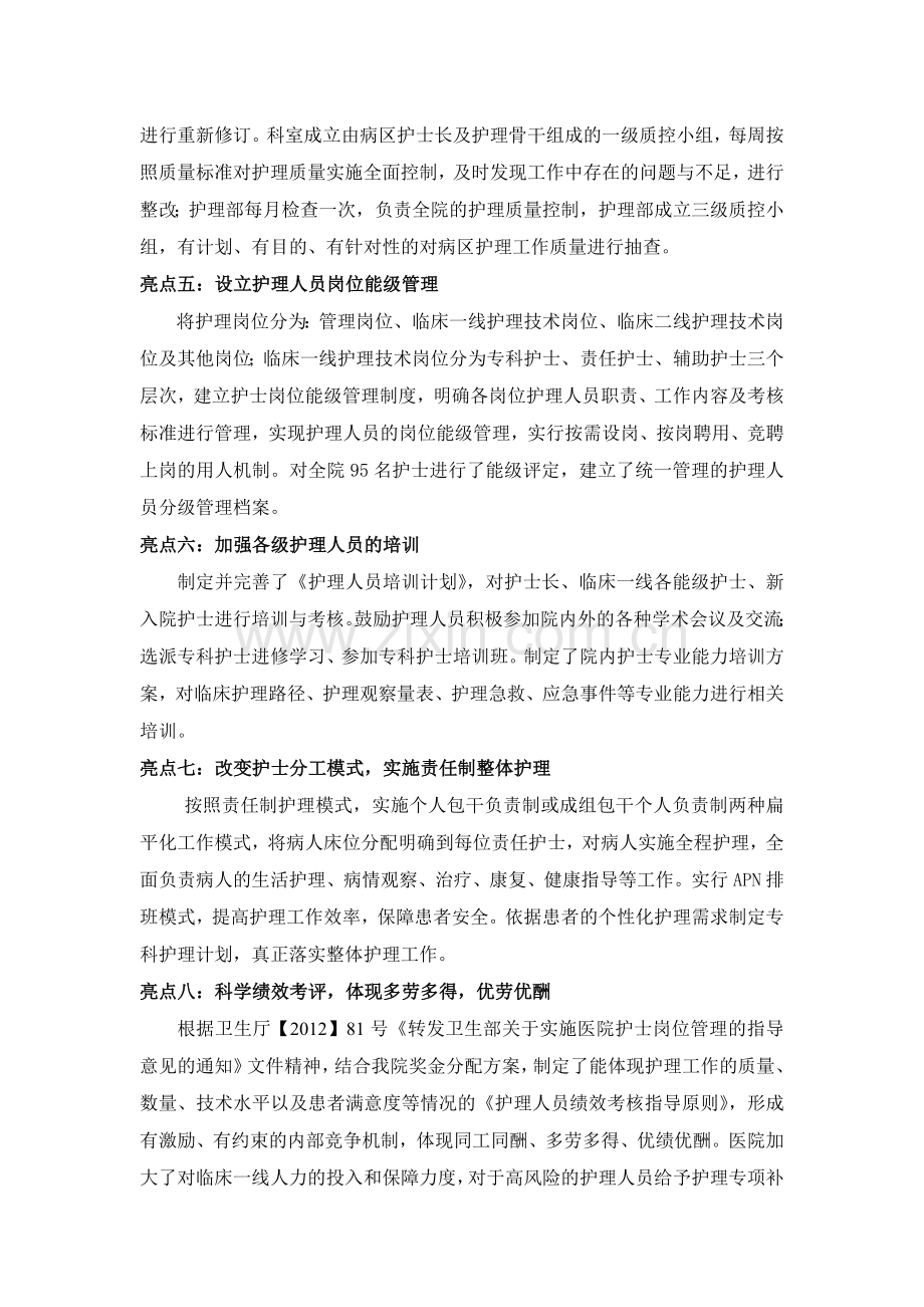 护理亮点汇报.doc_第2页