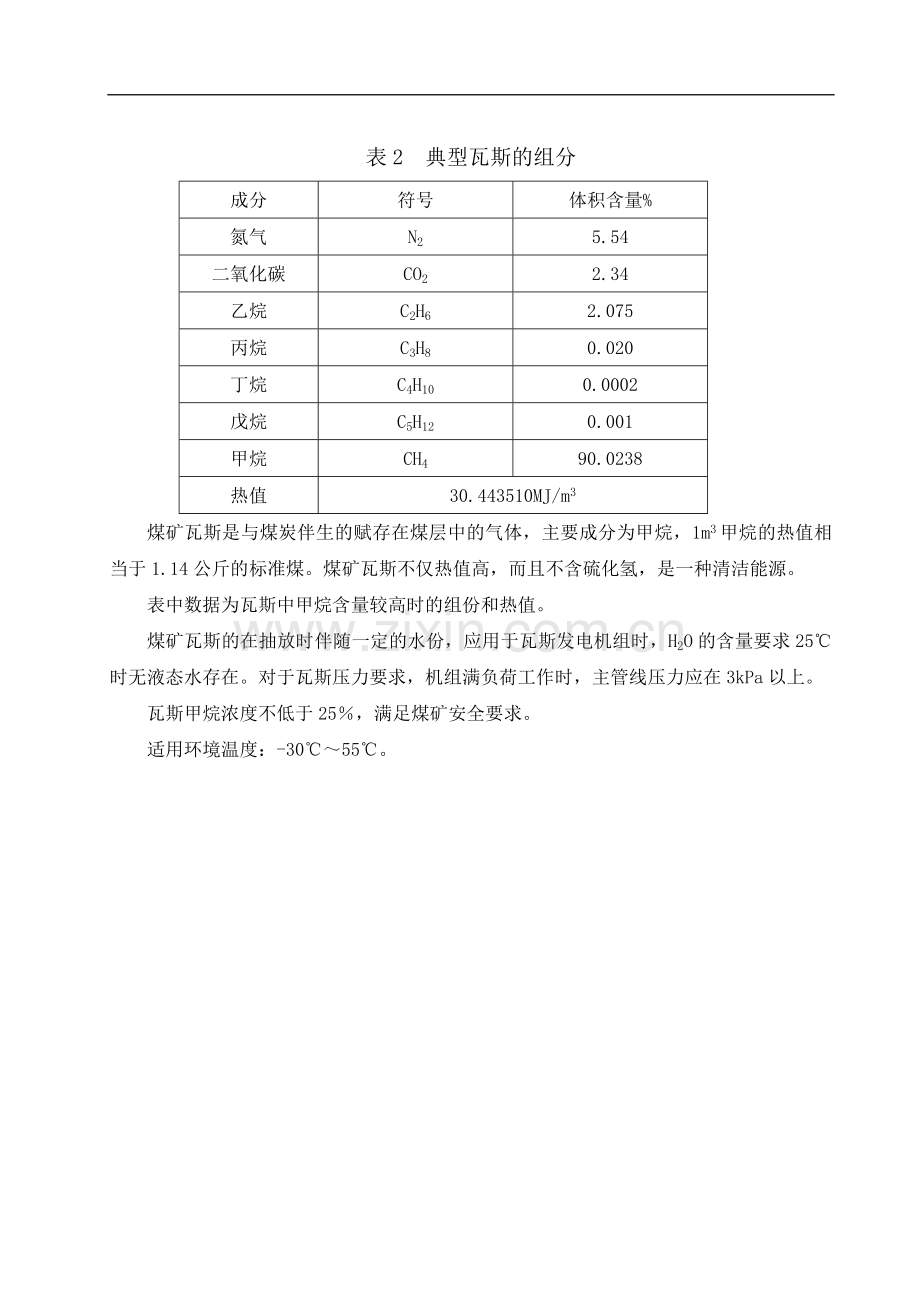 附录1-几种常见可燃气体的组分、热值一览表.doc_第2页