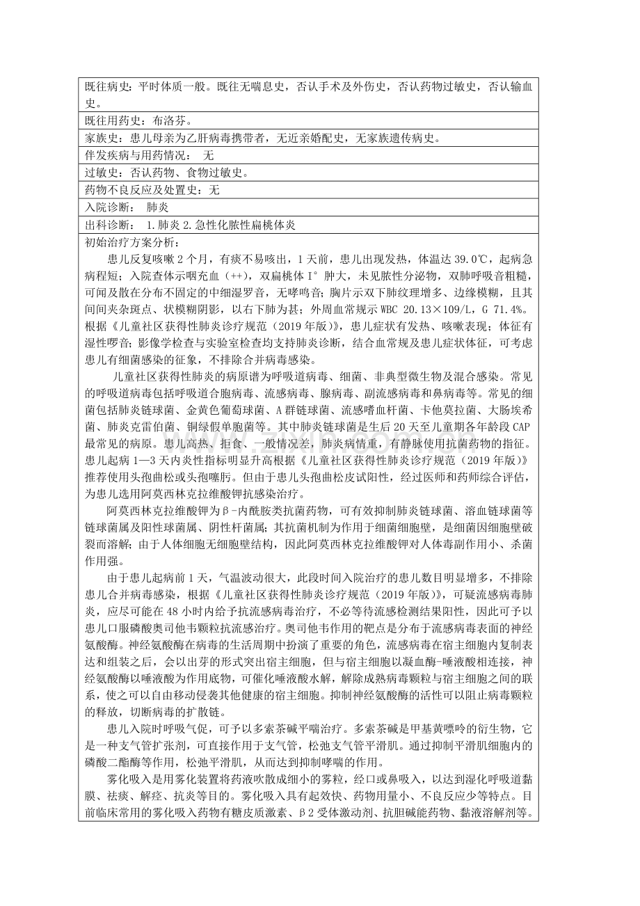 儿科药历1.docx_第2页