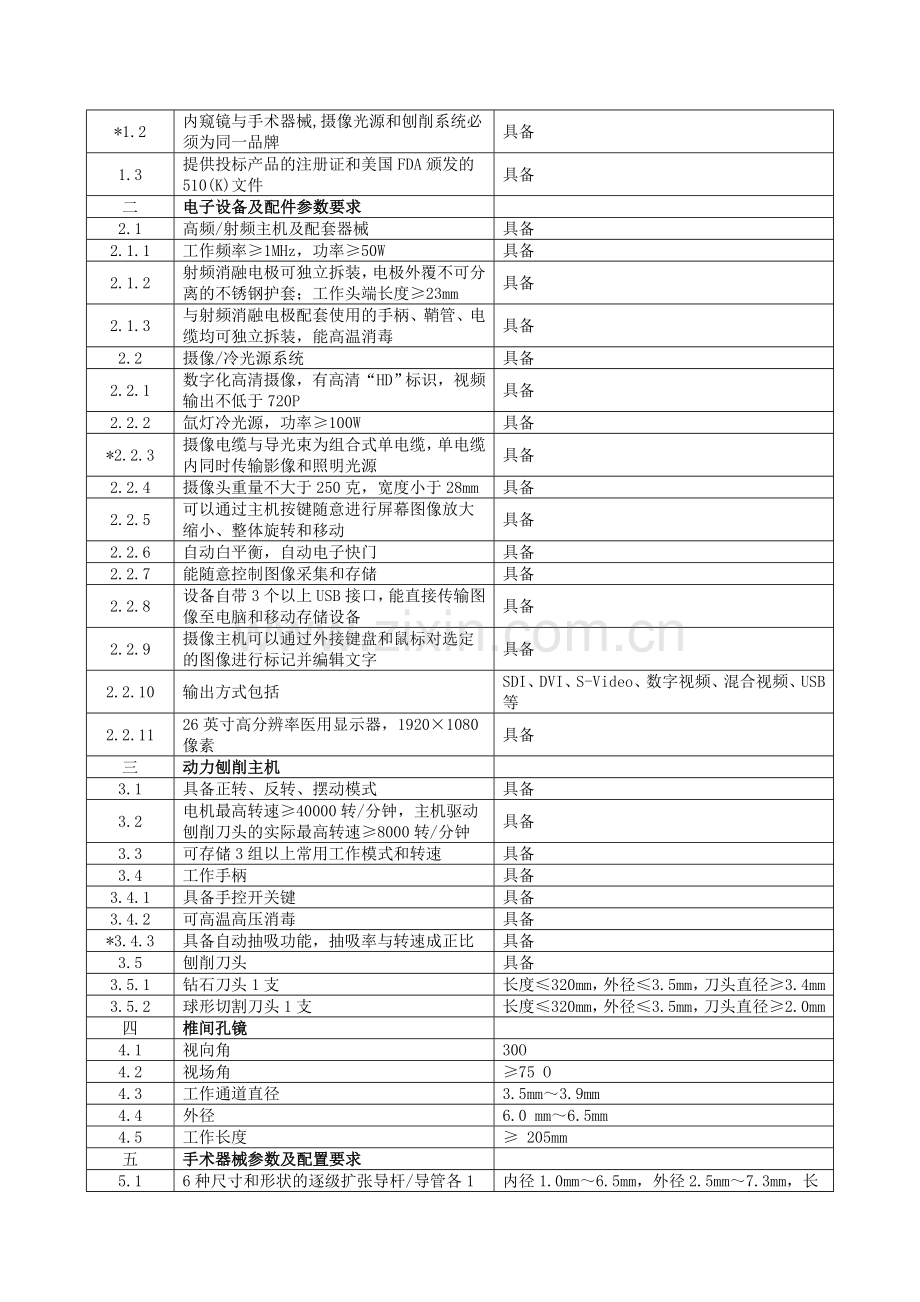 武汉东西湖区人民医院椎间孔镜手术系统项目.doc_第2页