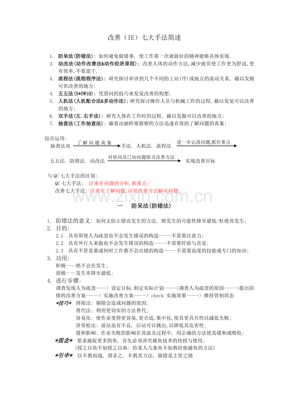 现场管理改善的七大手法.doc_第2页