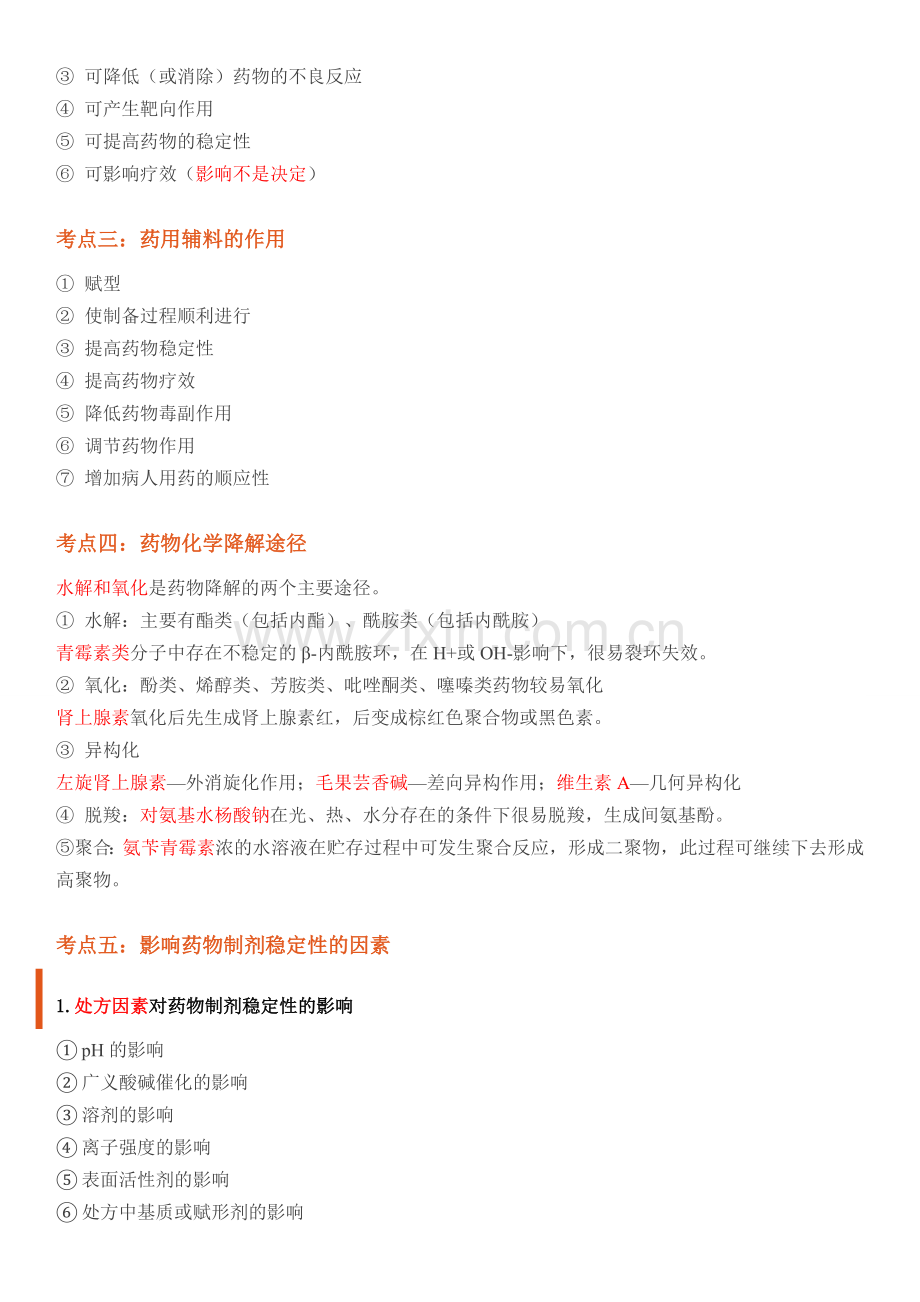 【】背好这些知识点-考过药学专业知识一不是问题.doc_第2页