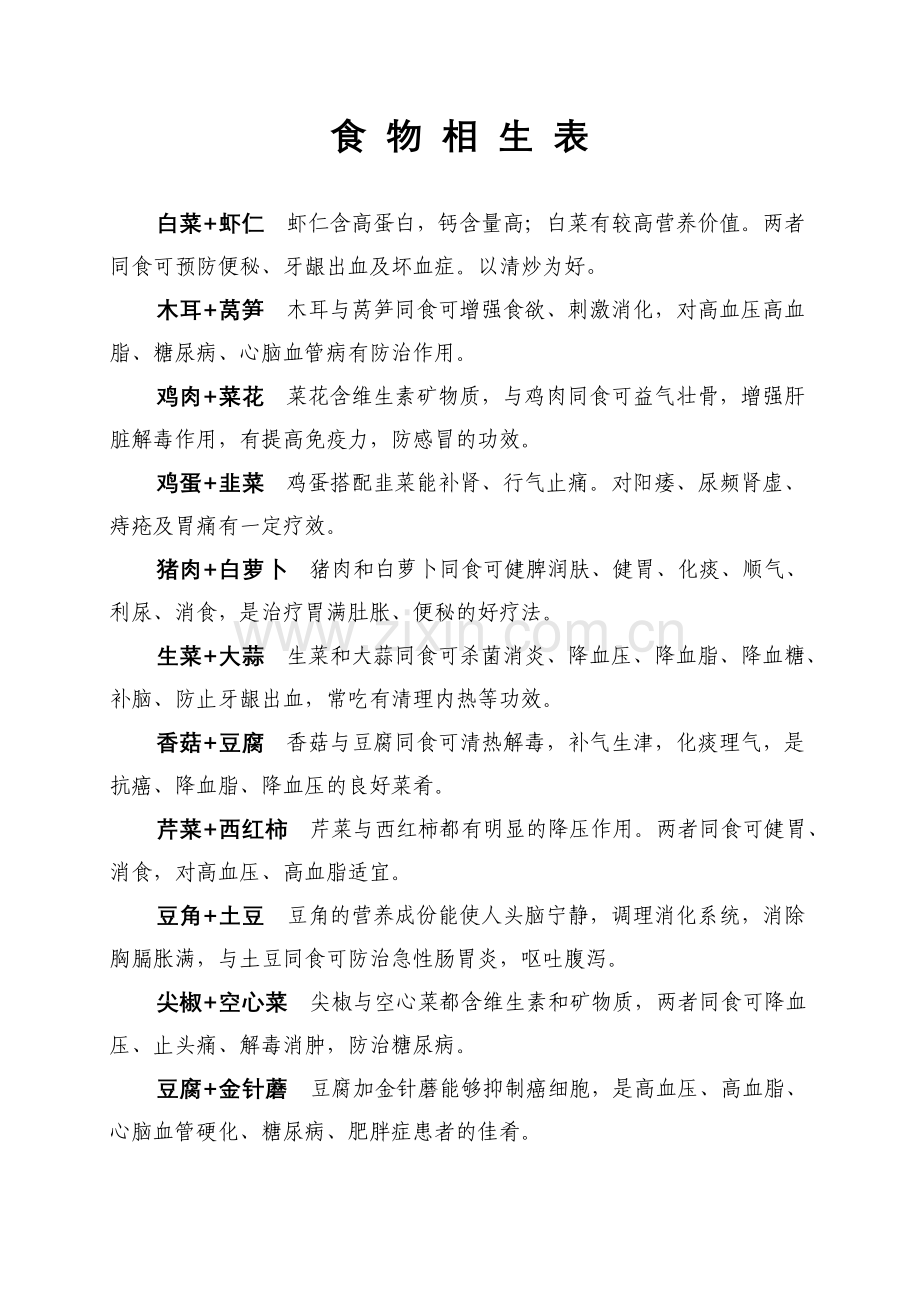 食物相生表.doc_第1页