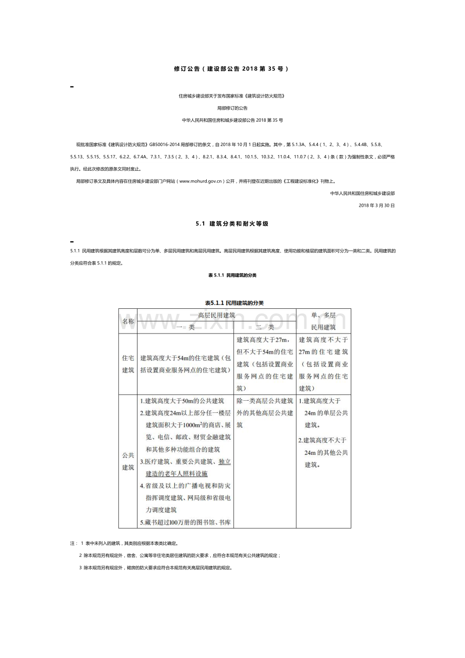 建筑设计防火规范2018修订.doc_第1页