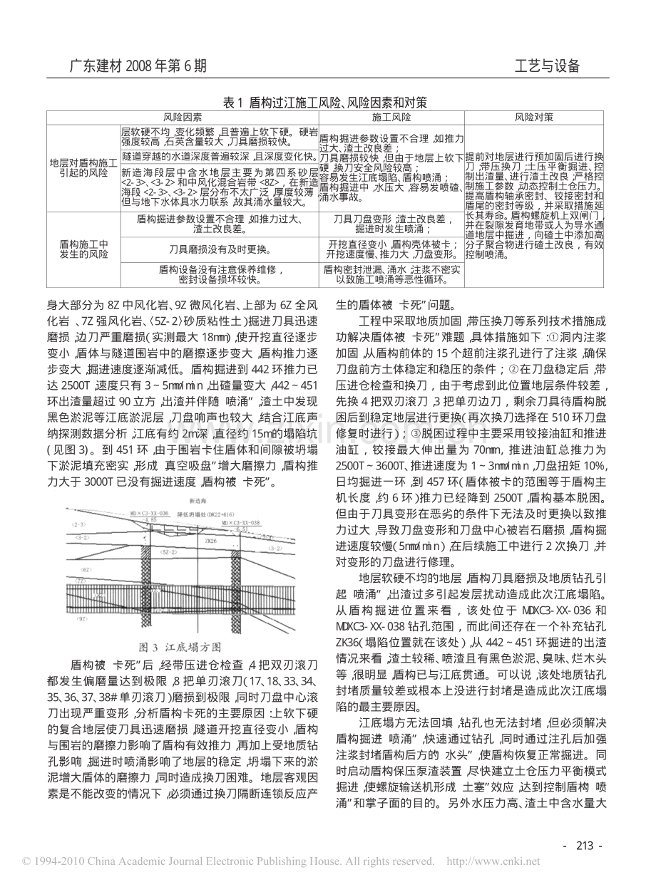 复合地层中盾构过江风险及对策.pdf_第2页