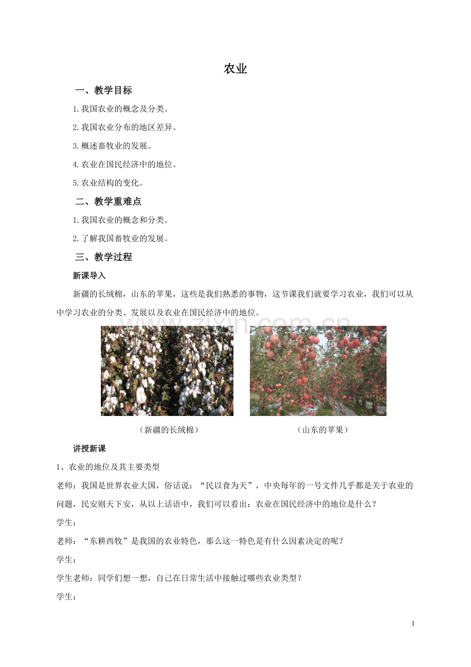 农业教学设计.doc_第1页