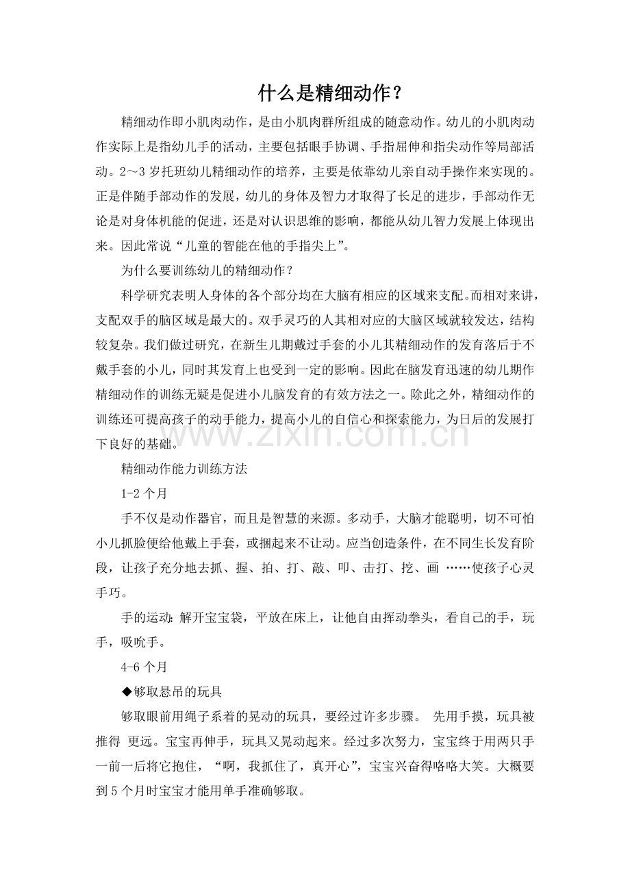 什么是精细动作.doc_第1页