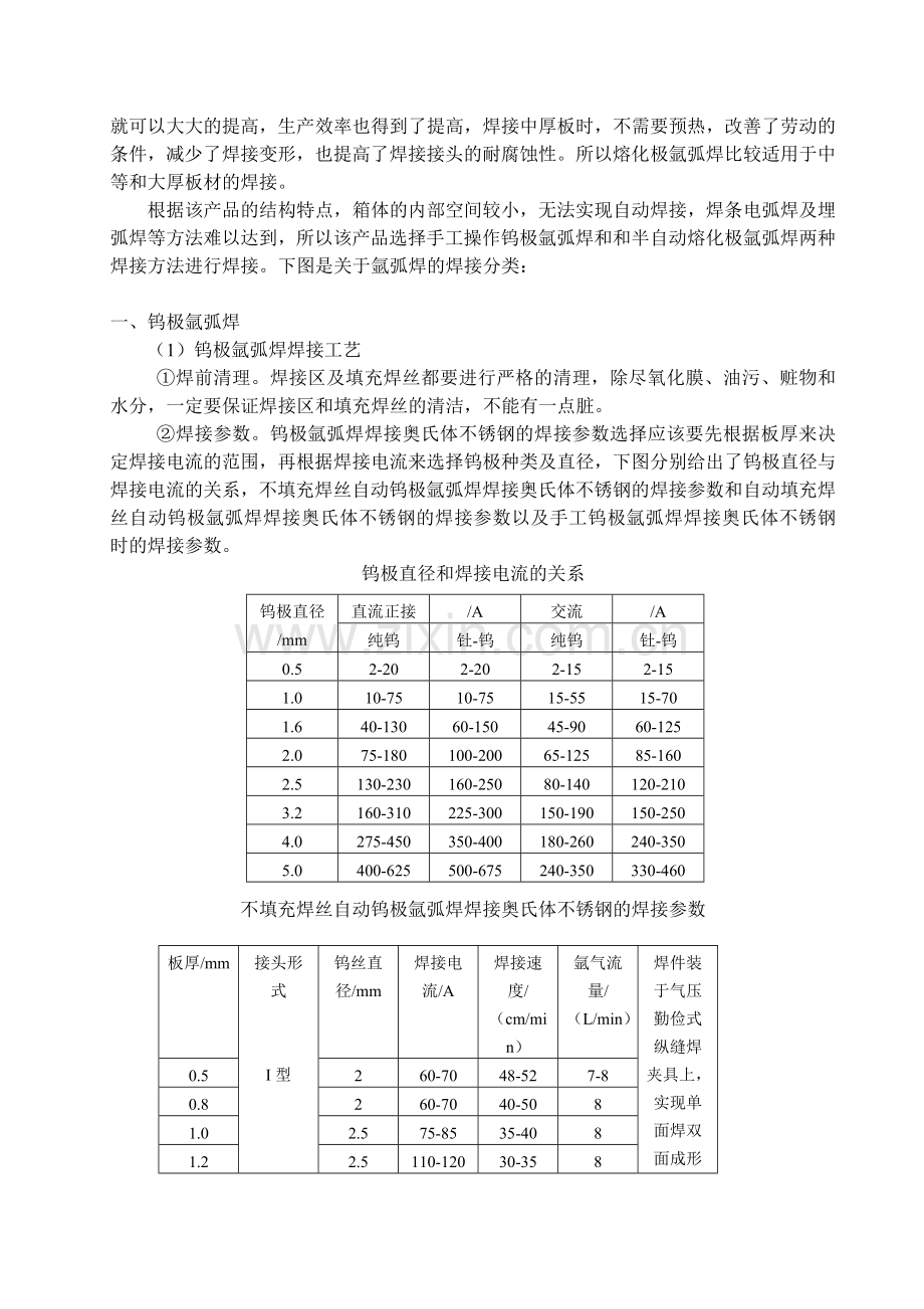 大型不锈钢箱体的焊接工艺设计.doc_第2页
