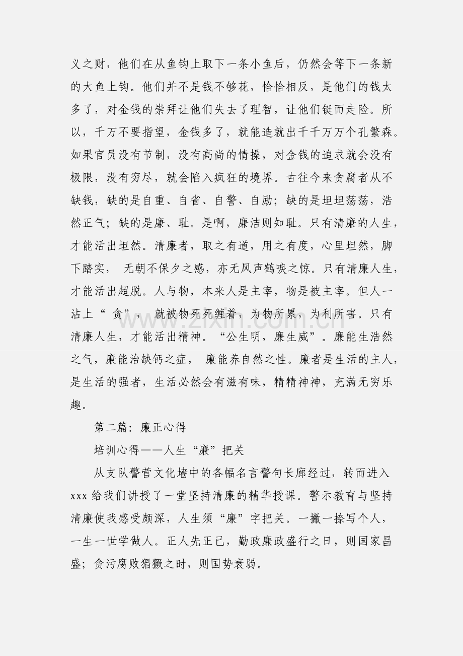 党员廉正心得-清廉人生.docx_第2页