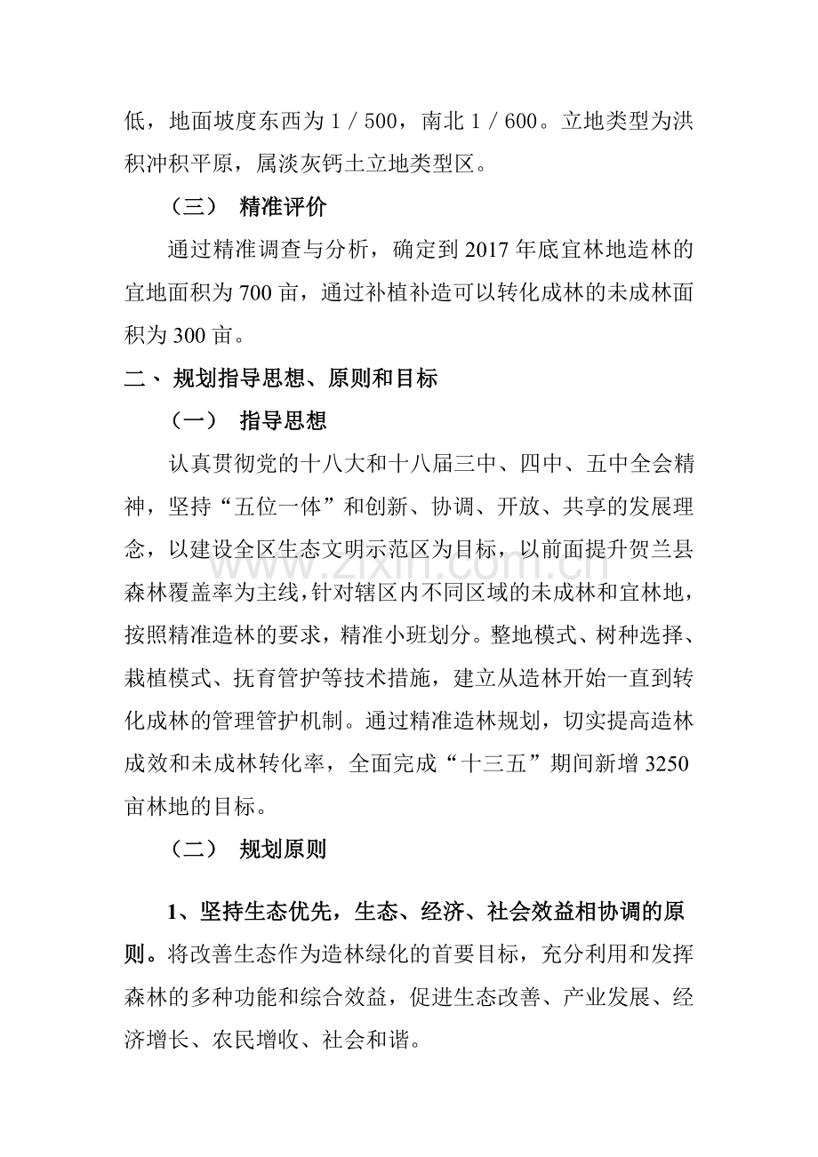 XXXX精准造林规划方案.doc_第2页