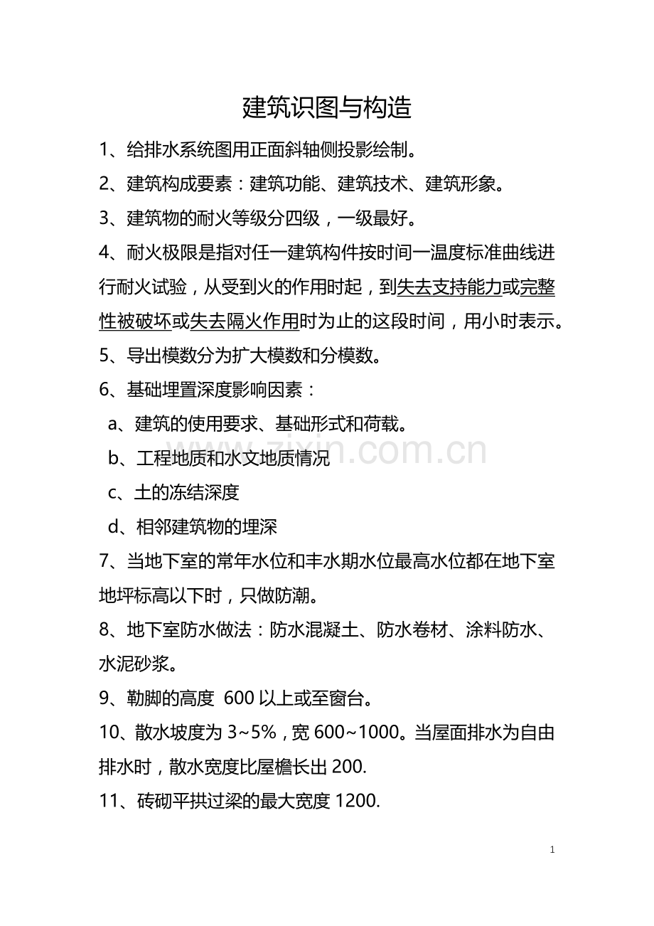 2017湖南土建中级职称考试复习总结.docx_第1页