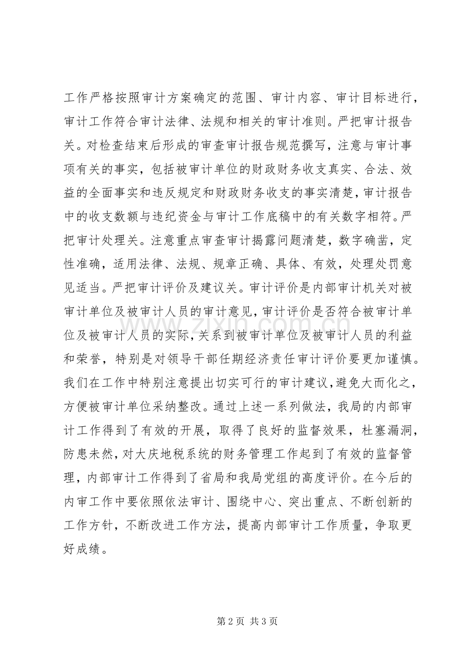 20XX年20XX年内部审计年度个人总结.docx_第2页