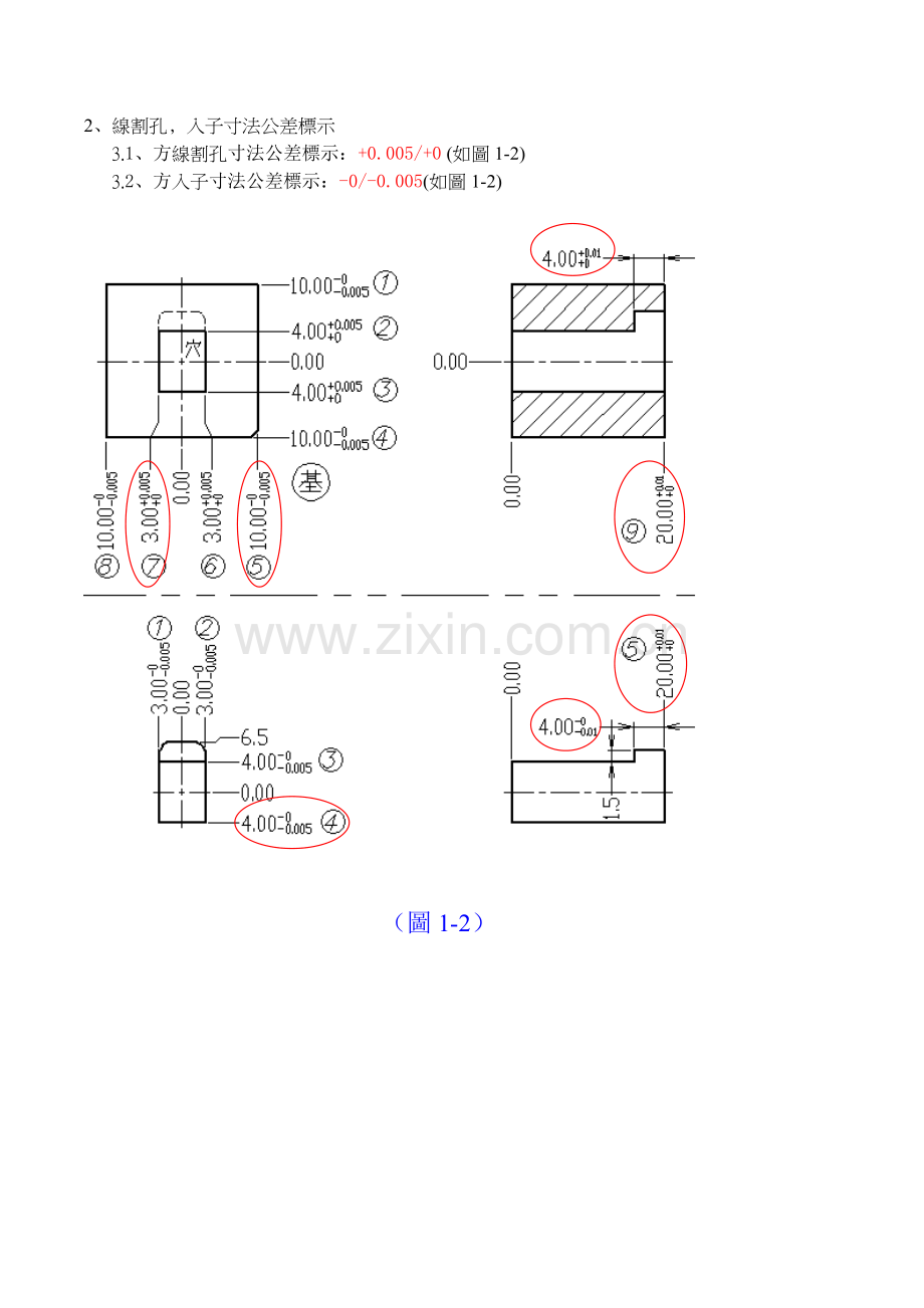 塑料模重点寸法公差标注规范.docx_第2页