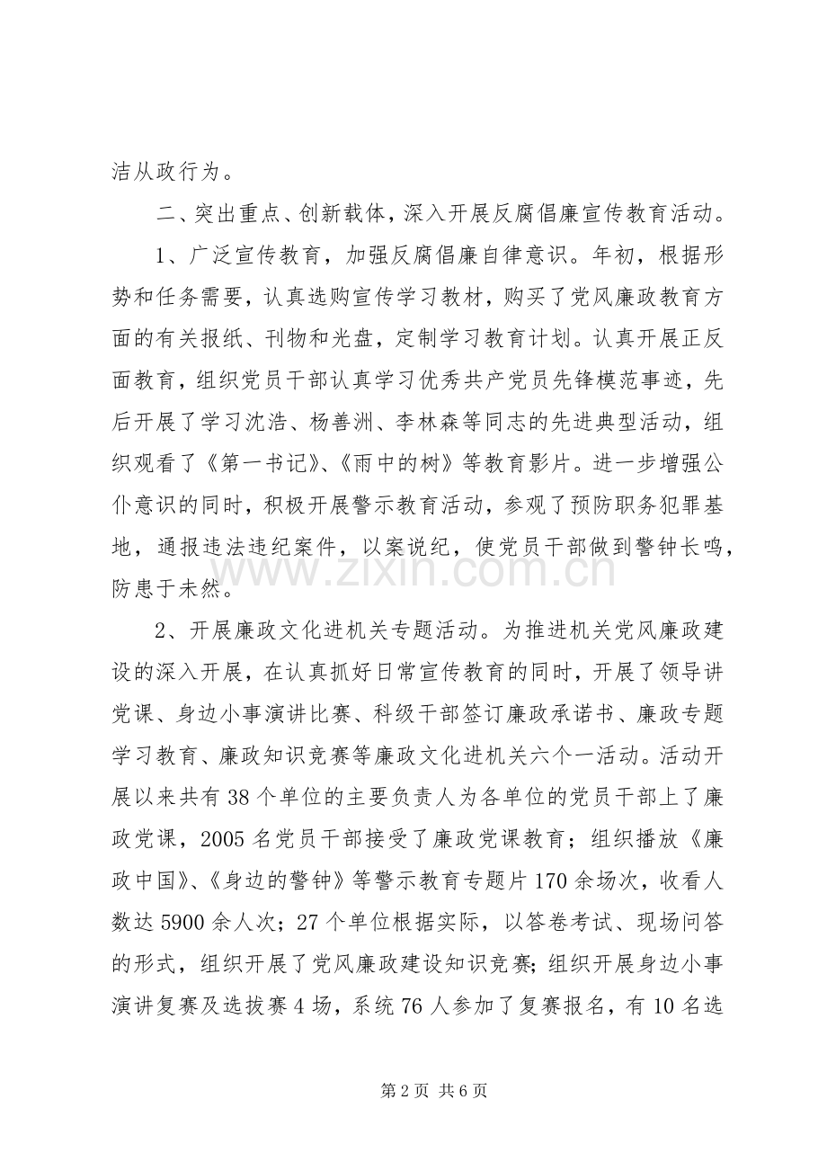 县直机关纪工委纪检监察工作总结 .docx_第2页