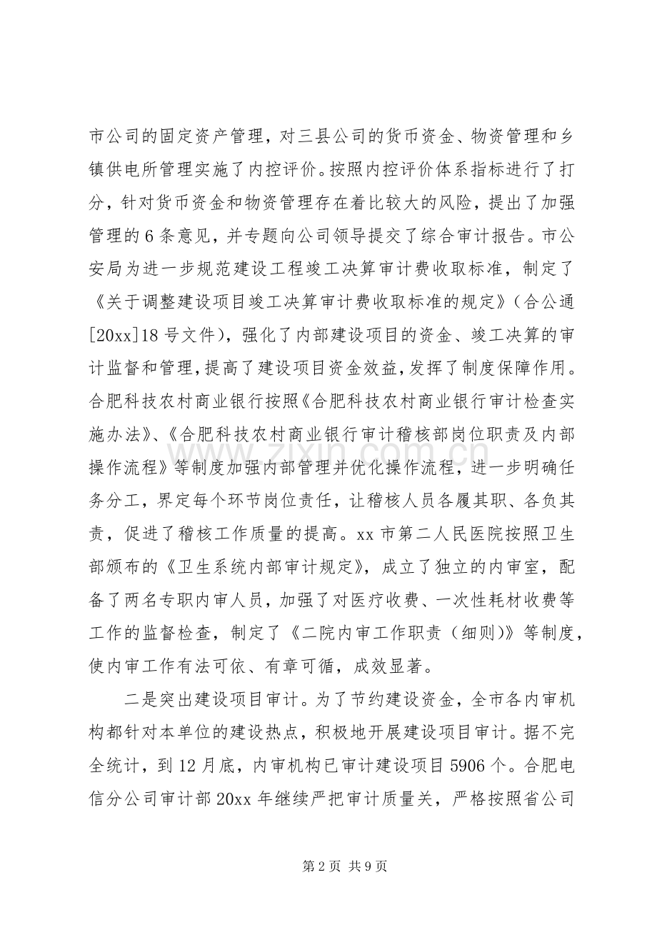 内部审计个人工作总结 .docx_第2页