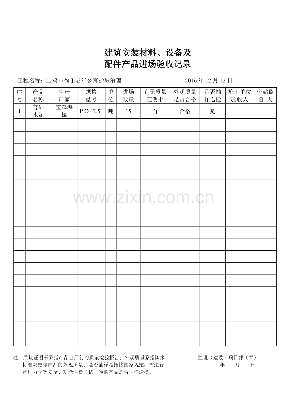 工程材料进场报验.docx_第2页