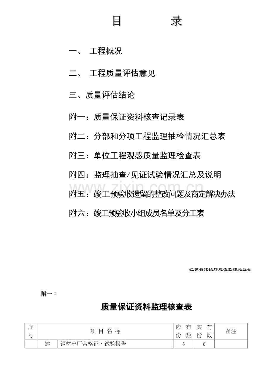 厂房工程竣工预验收质量评估报告.docx_第2页