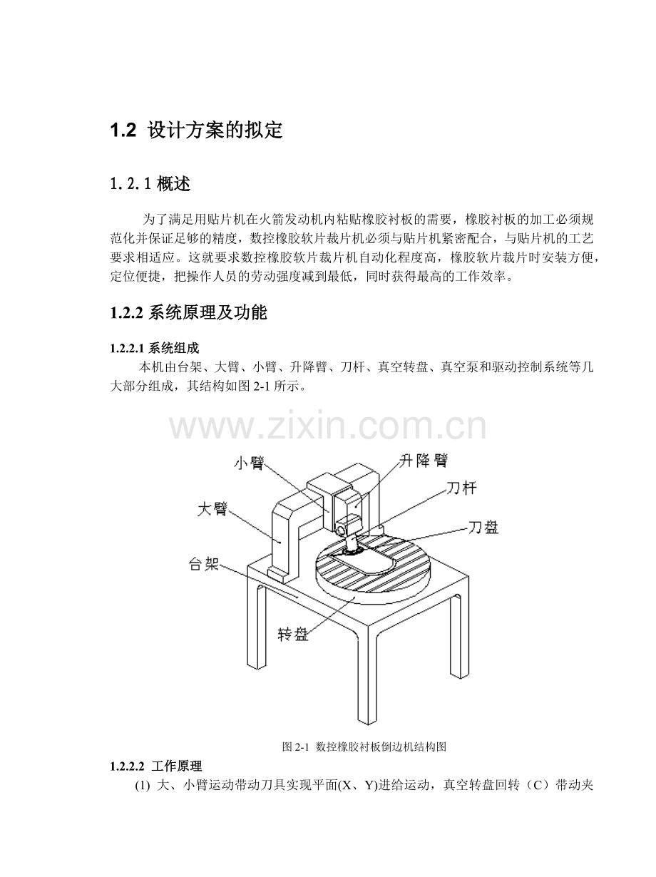 数控软片裁片设备机械部分设计计算书.docx_第2页