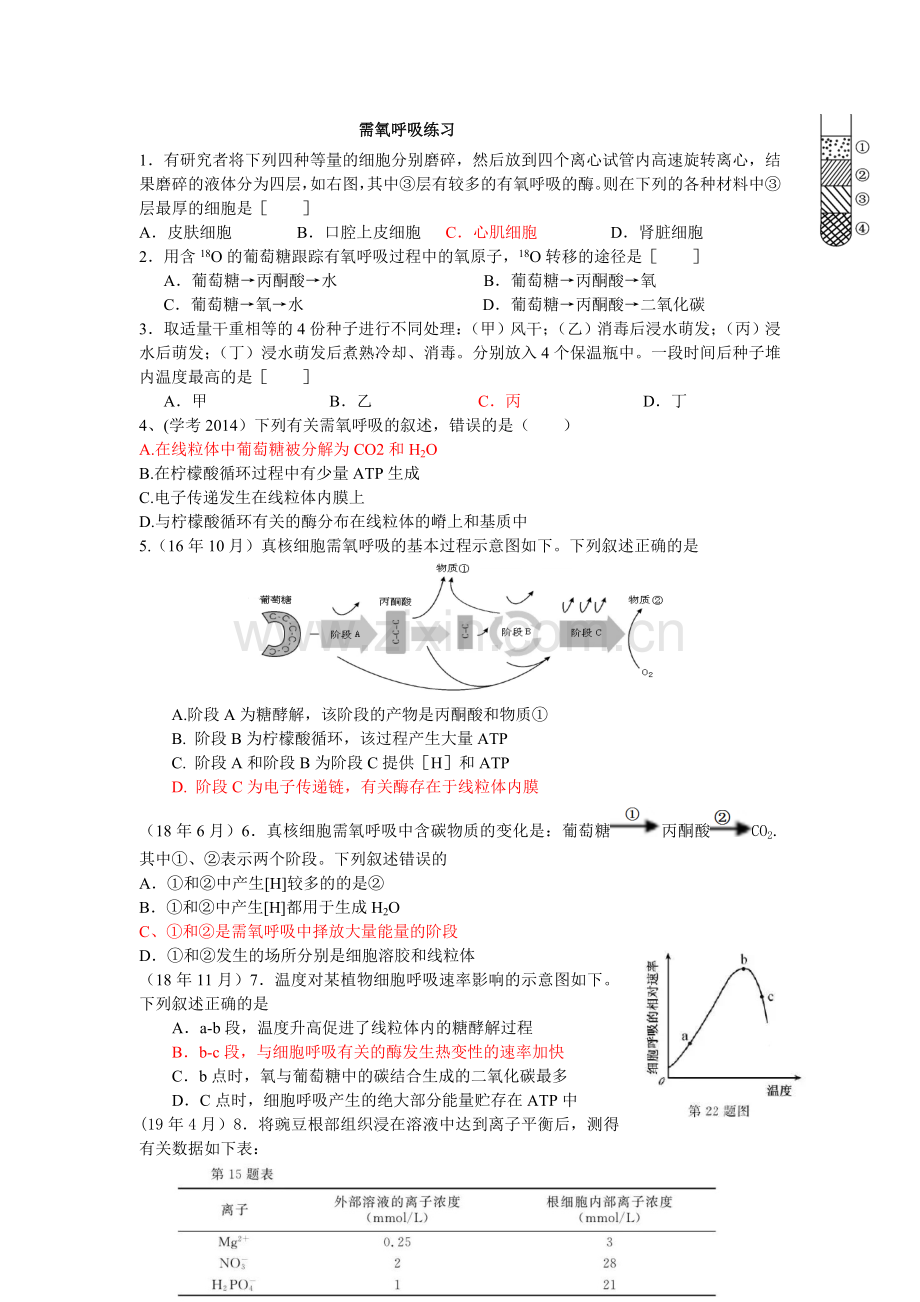 第四节细胞呼吸.doc_第1页