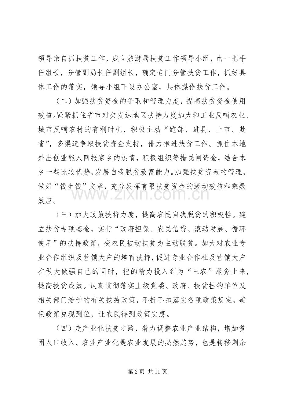 XX美丽乡村扶贫工作总结 .docx_第2页