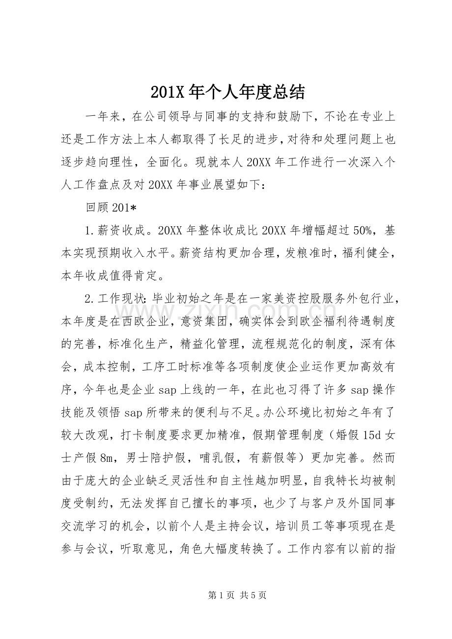 202X年个人年度总结.docx_第1页