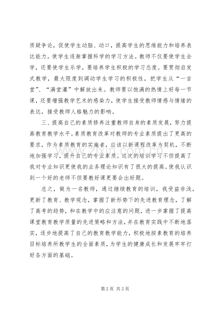 202X年个人继续教育学习总结.docx_第2页