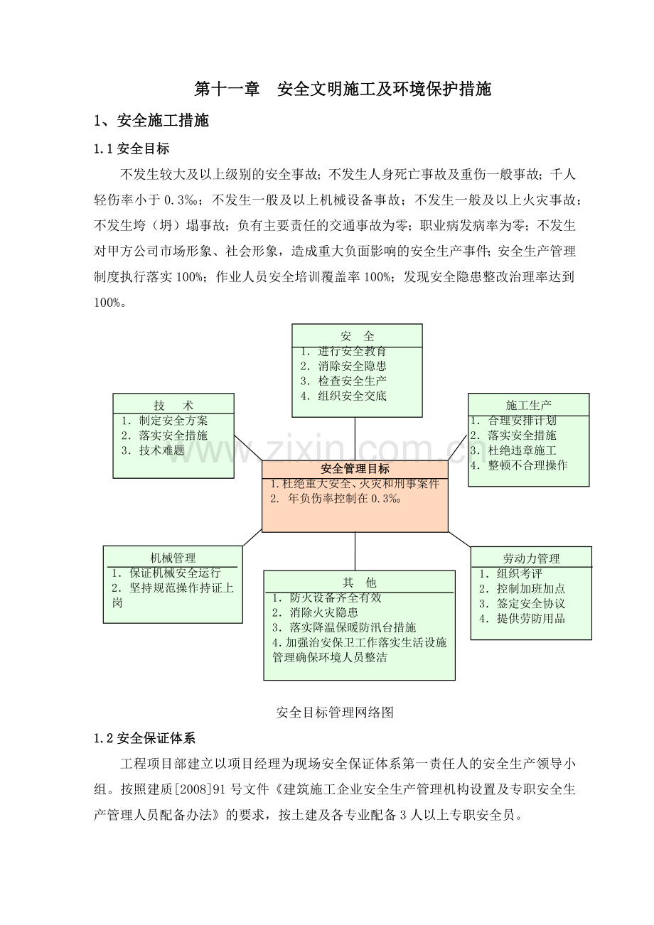安全文明施工和环境保护措施.docx_第1页