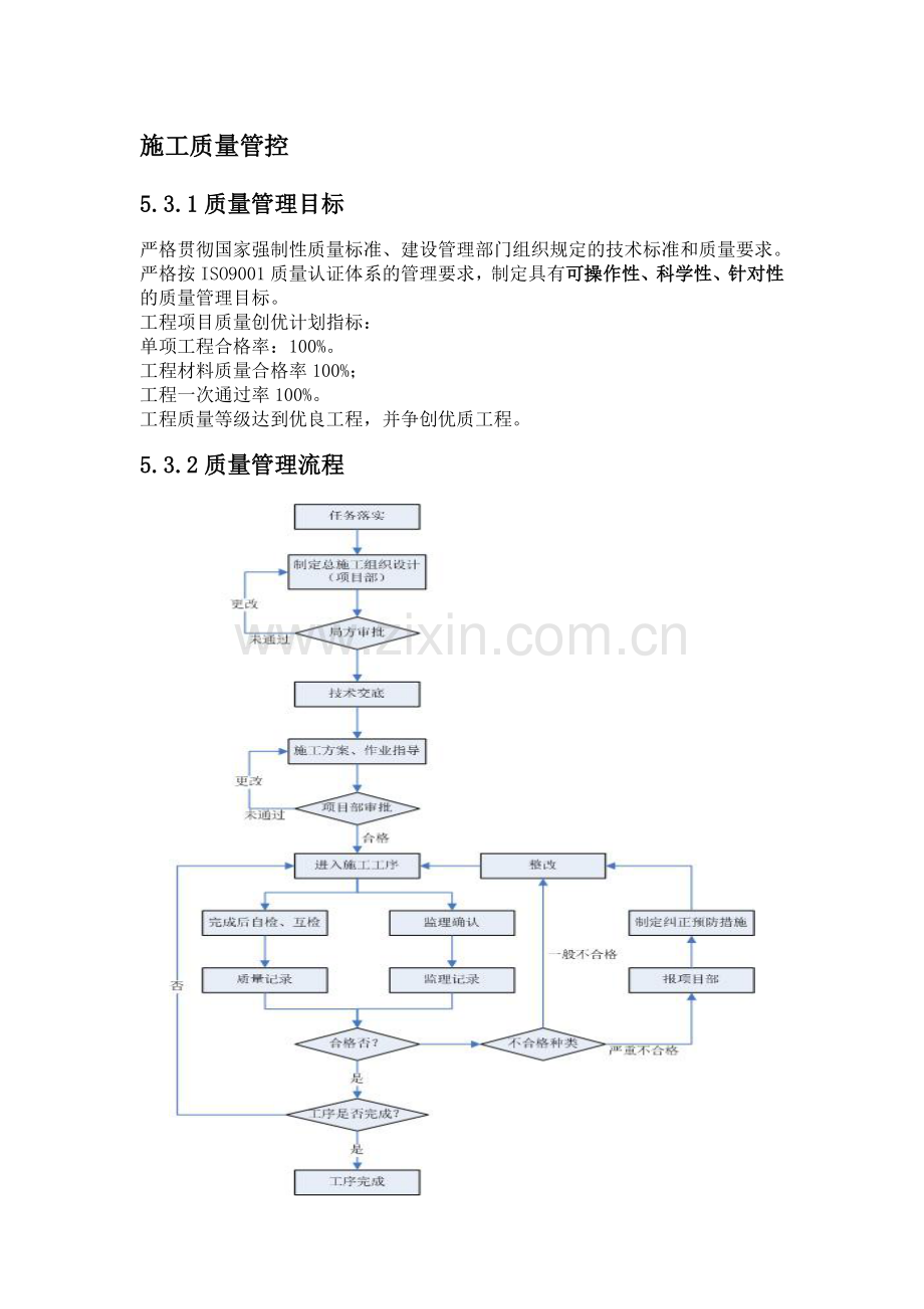 工程施工质量管控措施概述.docx_第1页
